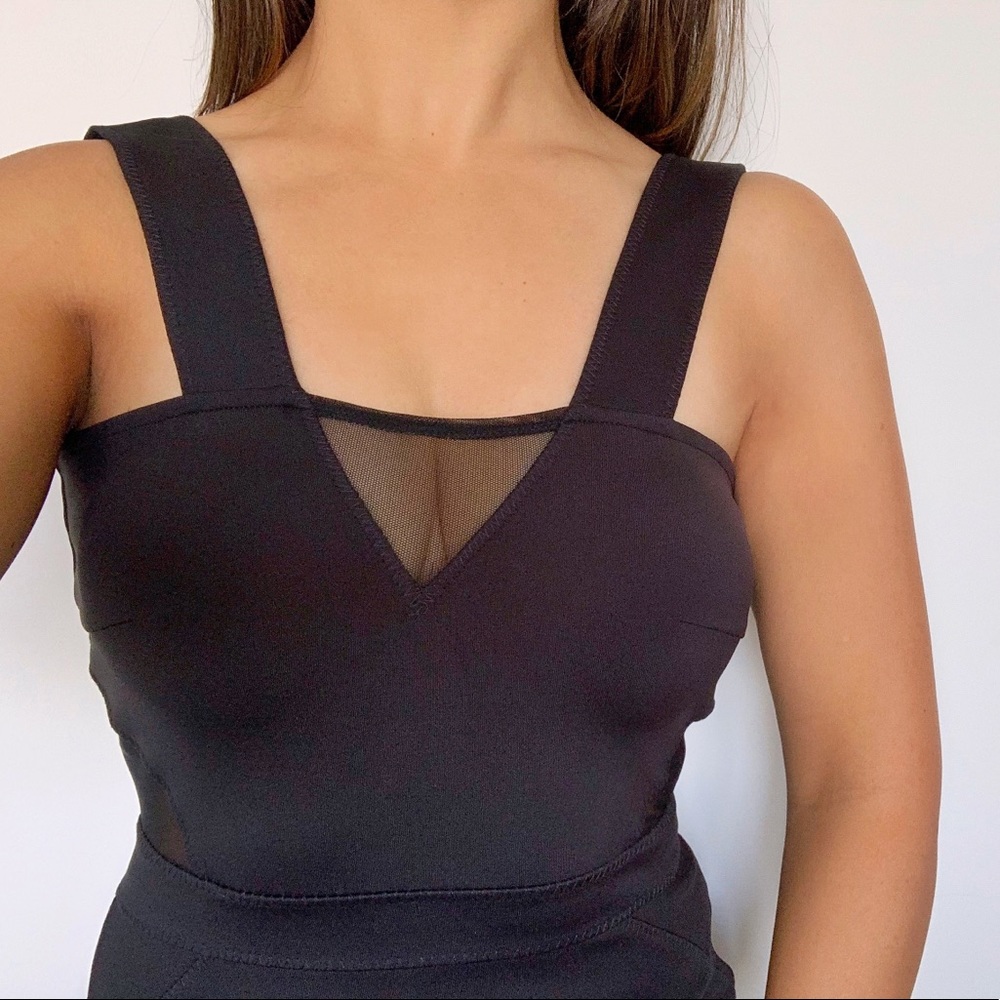 FRENCH CONNECTION Cut-Out LBD Cocktail Dress SZ 4